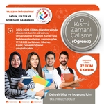 2025-2026 ÖĞRETİM YILI KISMİ ZAMANLI ÖĞRENCİ ÇALIŞTIRMA DUYURUSU