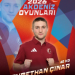 2026 Akdeniz Oyunlarında Öğrencimiz 'Mehmethan Çınar' Yarı Finalde
